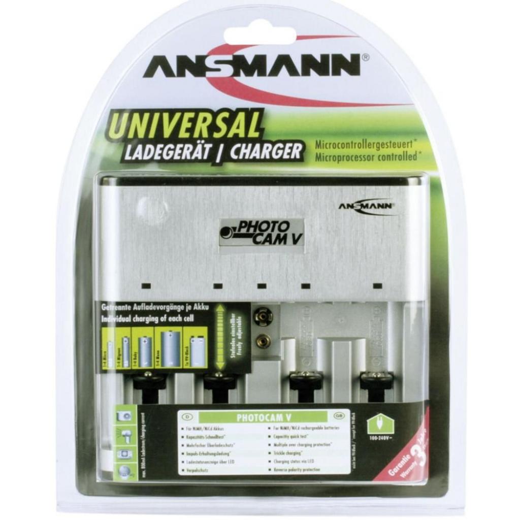 Зарядний пристрій для акумуляторів Ansmann PhotoCam V (5207473)