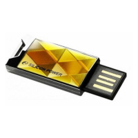 USB флеш накопитель Silicon Power 32GB Touch 850 Amber USB 2.0 (SP032GBUF2850V1A) изображение 2