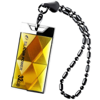USB флеш накопитель Silicon Power 32GB Touch 850 Amber USB 2.0 (SP032GBUF2850V1A) изображение 4