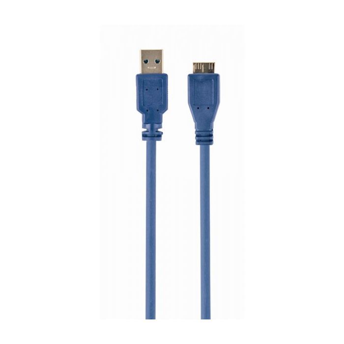 Дата кабель USB 3.0 AM to Micro 5P 0.5m Cablexpert (CCP-mUSB3-AMBM-0.5M)