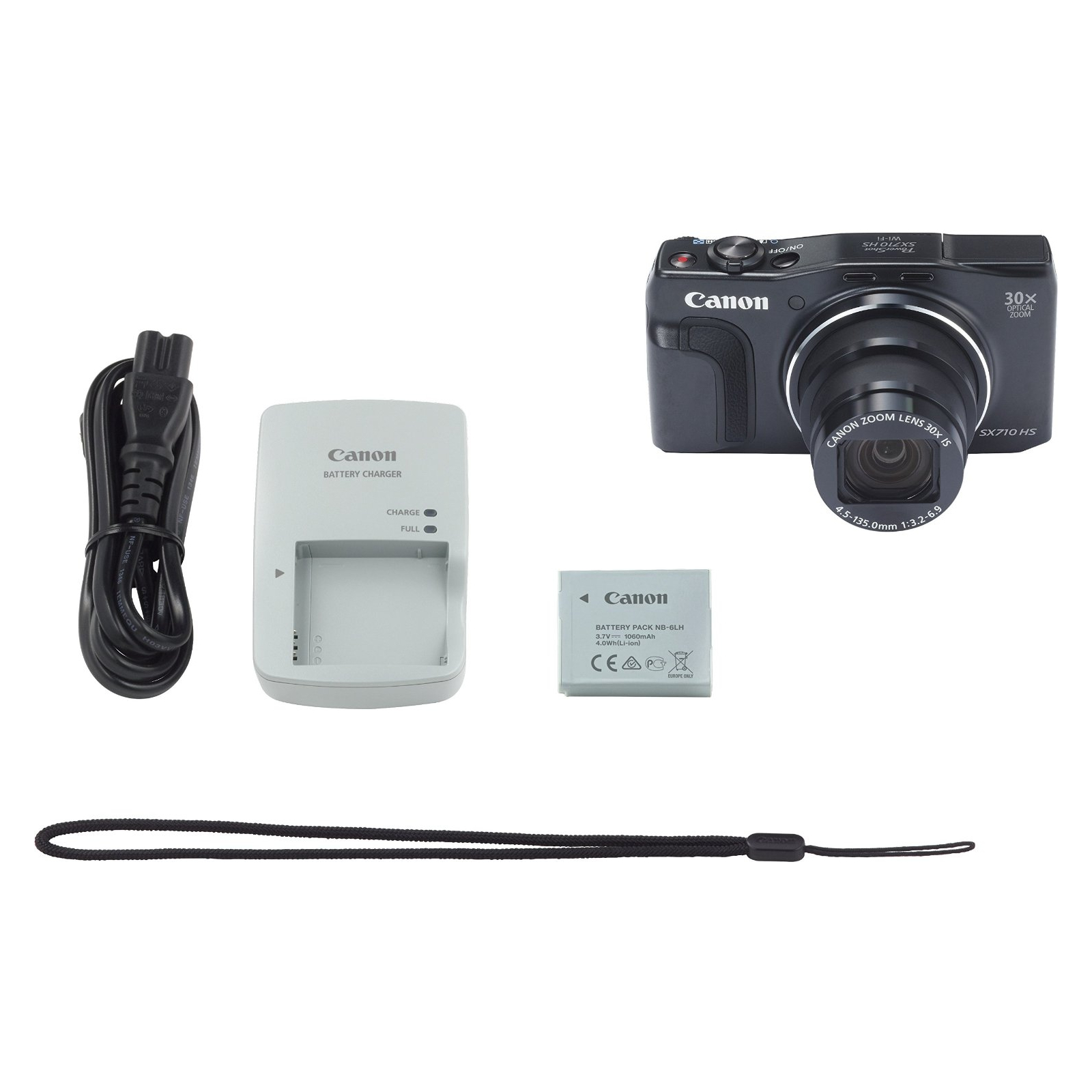 Цифровий фотоапарат Canon PowerShot SX710HS Black (0109C012) зображення 7