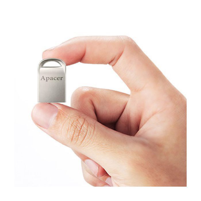 USB флеш накопитель Apacer 32GB AH115 Silver USB 2.0 (AP32GAH115S-1) изображение 3