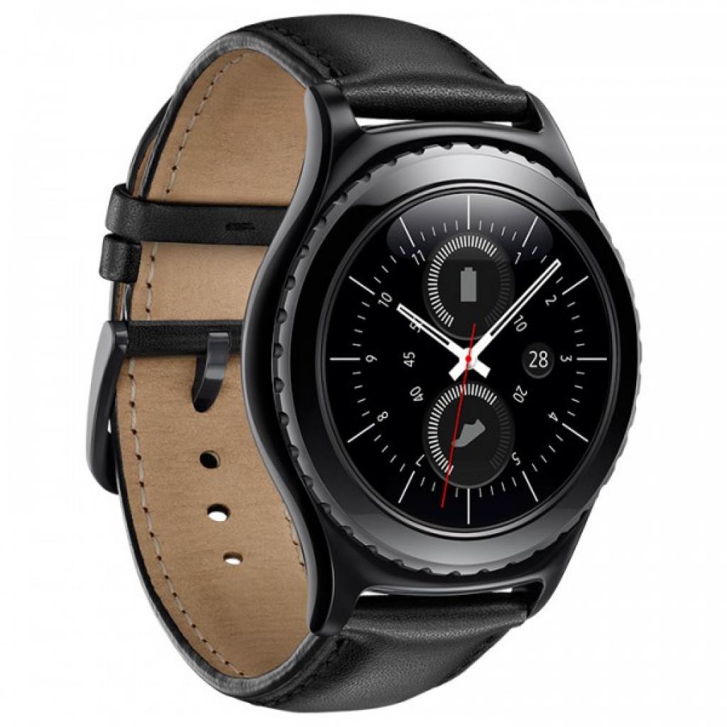 Смарт-часы Samsung SM-R732 (Gear S2 Classic) Blue Black (SM-R7320ZKASEK) изображение 3
