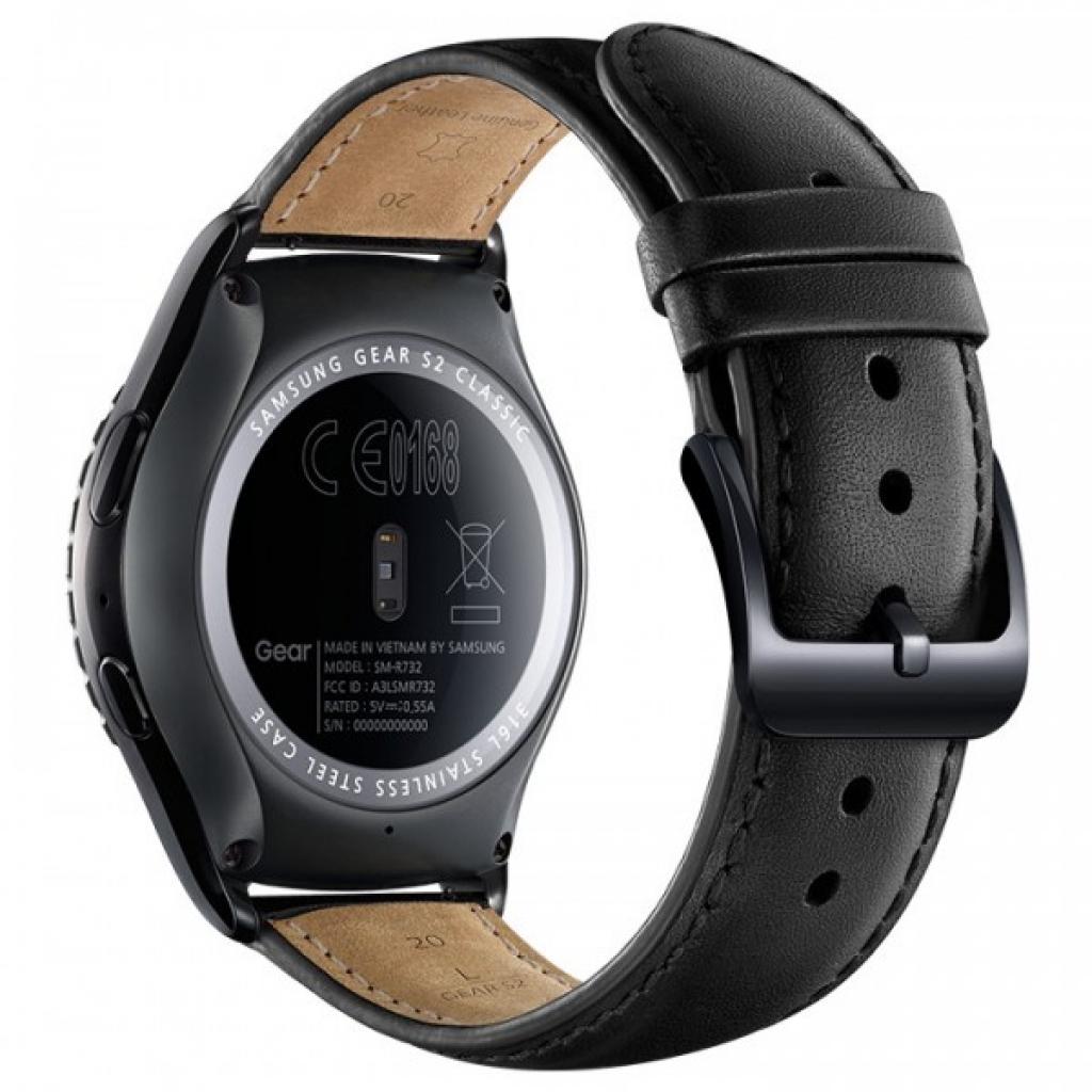 Смарт-часы Samsung SM-R732 (Gear S2 Classic) Blue Black (SM-R7320ZKASEK) изображение 4