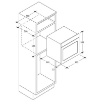 Духовой шкаф Candy FPE 602A/6W (FPE602A/6W) изображение 2