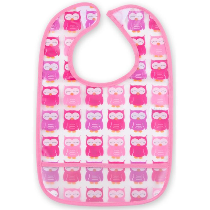 Слюнявчик Luvable Friends 5 шт с узорами, розовый (2208 F) изображение 6