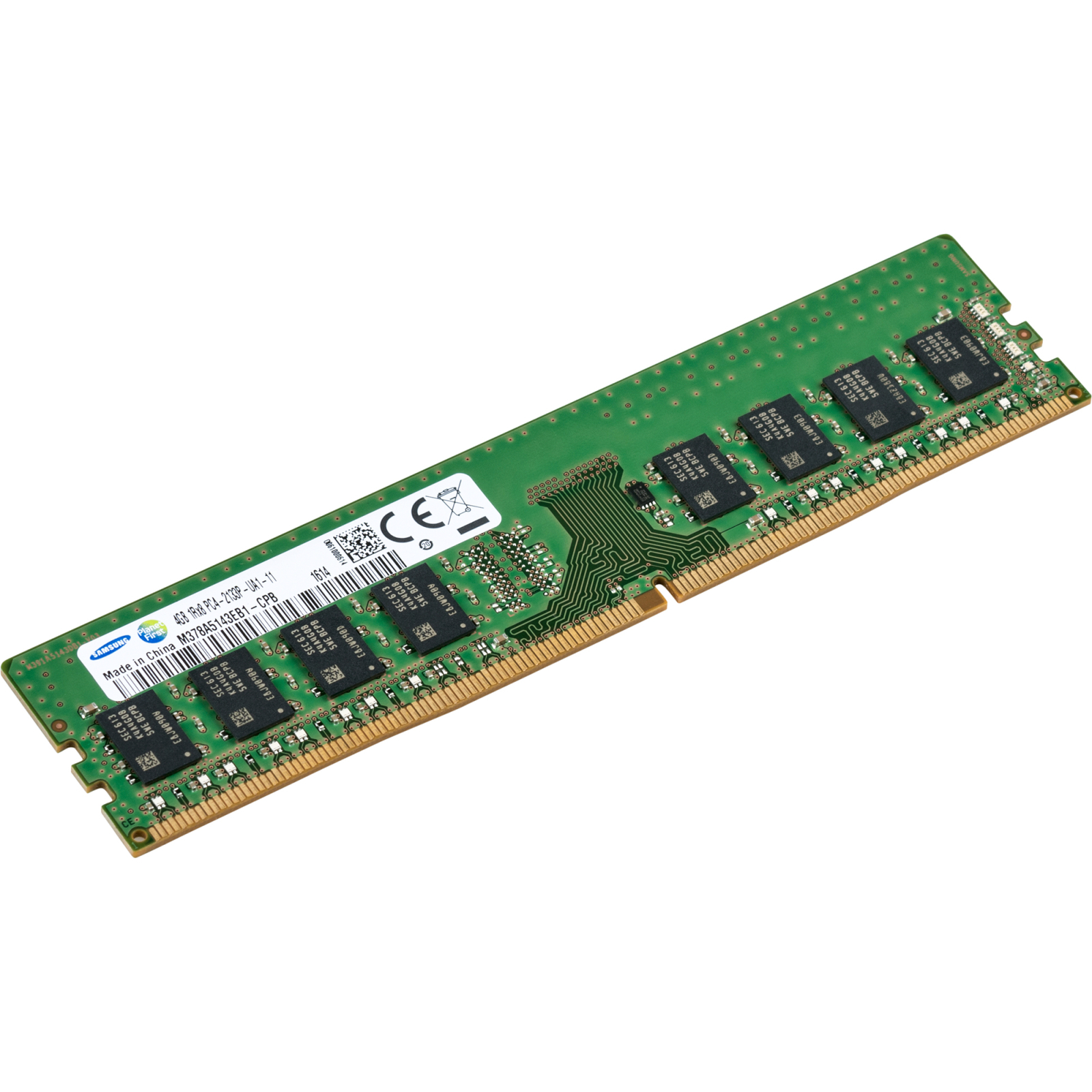 Модуль памяти для компьютера DDR4 4GB 2133 MHz Samsung (M378A5143EB1-CPB) изображение 2