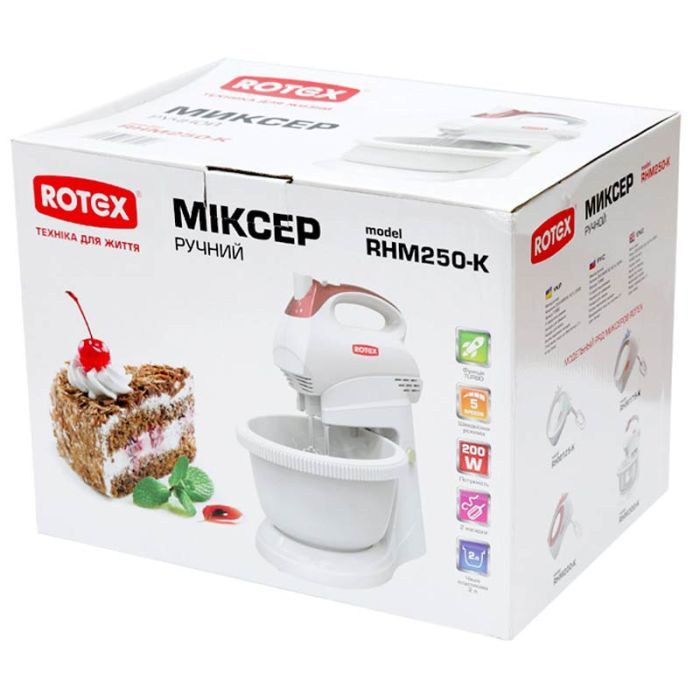 Міксер Rotex RHM250-K зображення 4