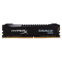 Модуль памяти для компьютера DDR4 4GB 2800 MHz Savage Blak Kingston Fury (ex.HyperX) (HX428C14SB2/4)
