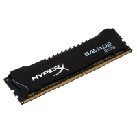 Модуль памяти для компьютера DDR4 4GB 2800 MHz Savage Blak Kingston Fury (ex.HyperX) (HX428C14SB2/4) изображение 2