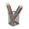 Подставка для ручек Axent square 80х80х100мм, wire mesh, silver (2111-03-A) изображение 2