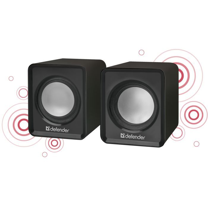 Акустична система Defender SPK 22 2х2W USB black (65503) зображення 2
