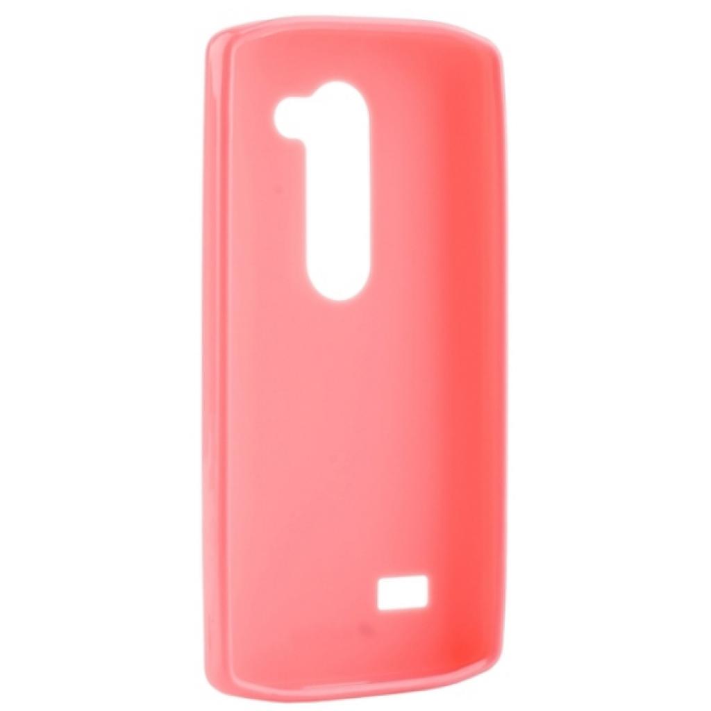 Чохол до мобільного телефона Melkco для LG Leon Poly Jacket TPU Pink (6221223) зображення 2