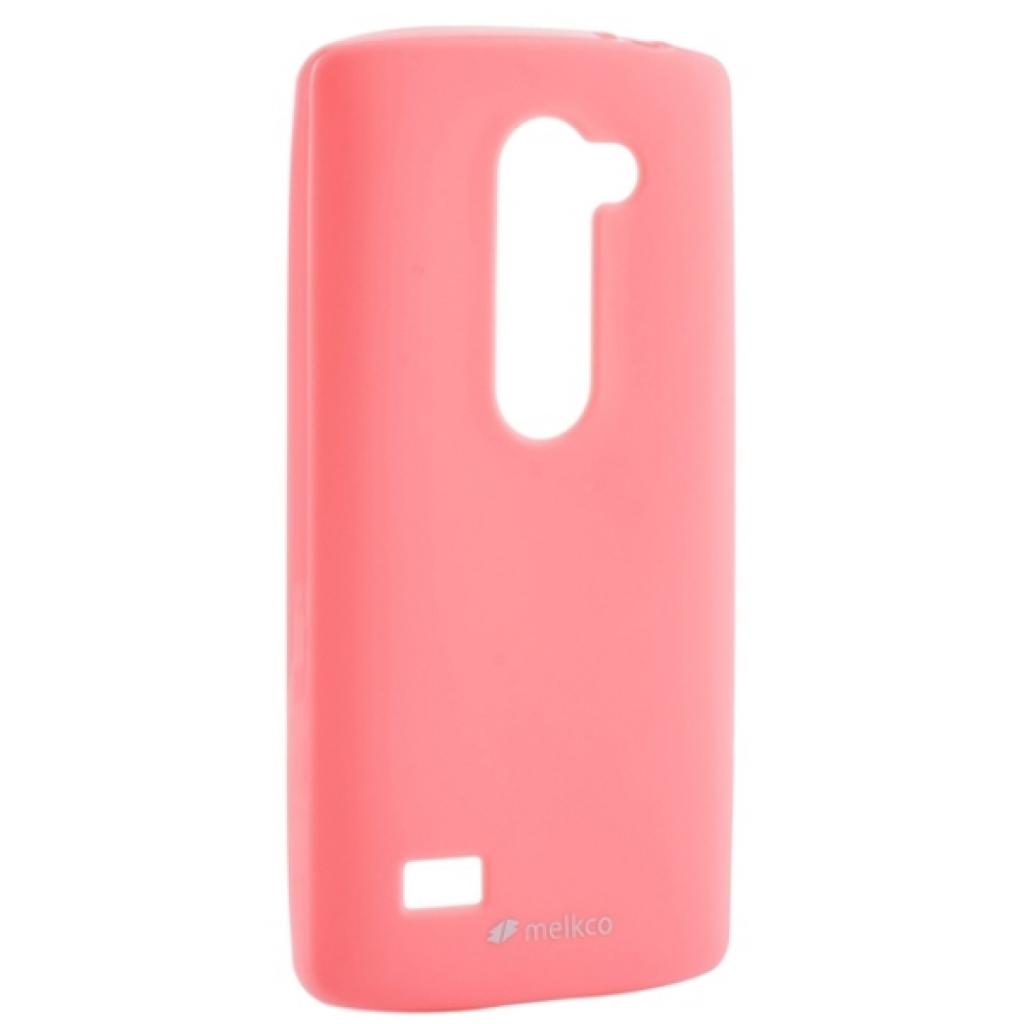Чохол до мобільного телефона Melkco для LG Leon Poly Jacket TPU Pink (6221223)