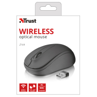 Мышка Trust Ziva wireless compact mouse black (21509) изображение 5
