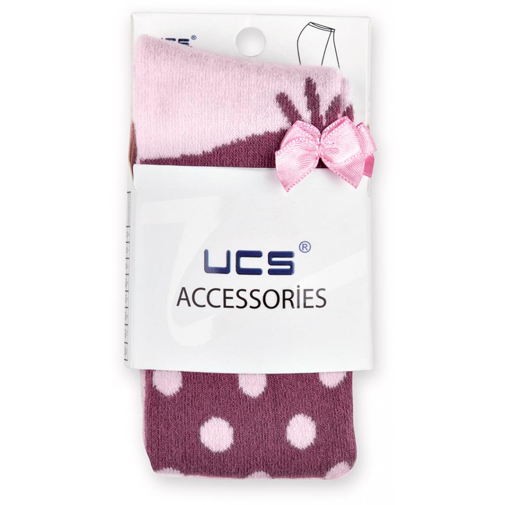 Колготки UCS Socks в цветочек (M0C0302-0899-0-3/G-darkpink) зображення 5