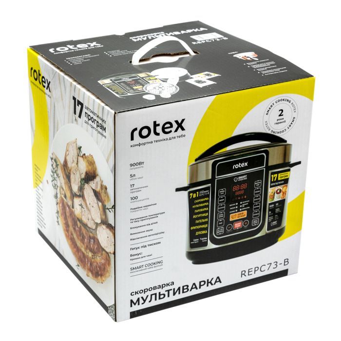 Мультиварка Rotex REPC73-B изображение 7