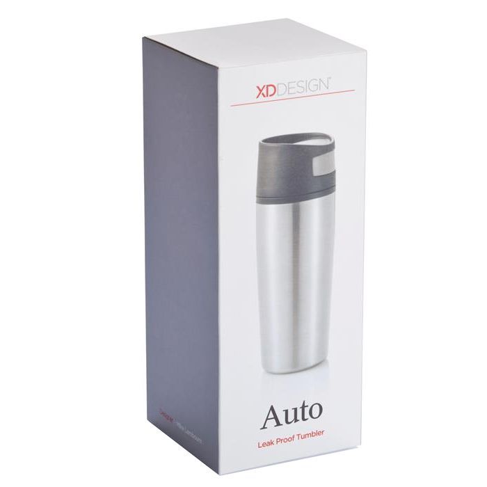 Термокружка XD Modo Авто 400 мл серебро (P432.452) зображення 3
