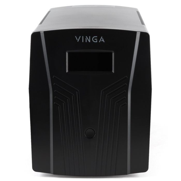 Пристрій безперебійного живлення Vinga LCD 600VA plastic case (VPC-600P) зображення 11