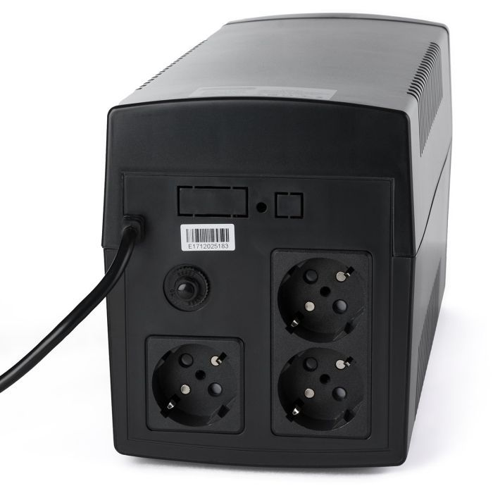 Пристрій безперебійного живлення Vinga LCD 600VA plastic case (VPC-600P) зображення 4