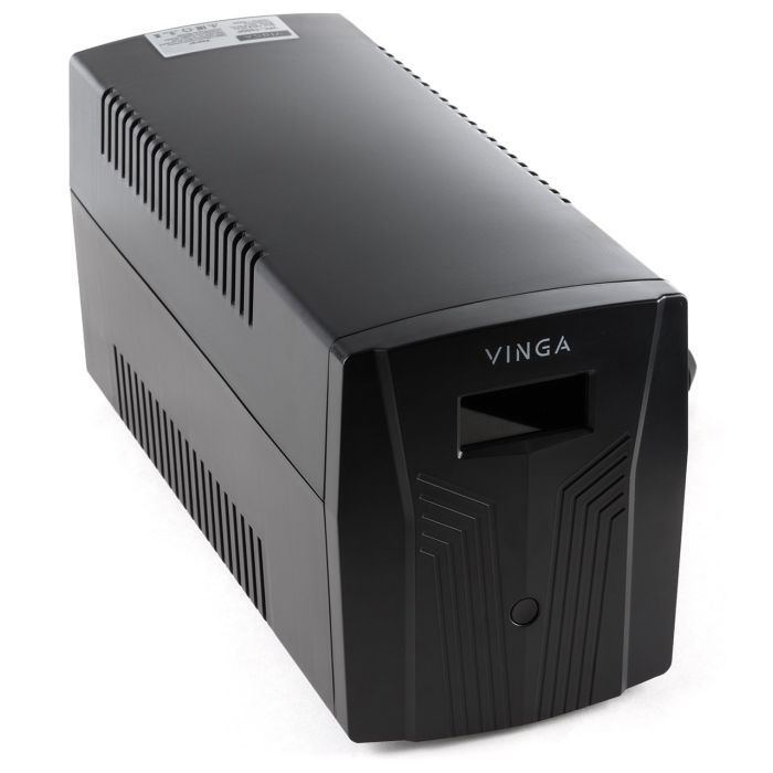 Пристрій безперебійного живлення Vinga LCD 600VA plastic case (VPC-600P) зображення 9