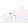 Кофта дитяча Breeze з оборкою із мережив (9285-152G-beige) зображення 2