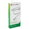 Дата кабель USB 2.0 AM to Micro 5P 1.0m white Cellularline (USBDATACMICROUSBW) изображение 2