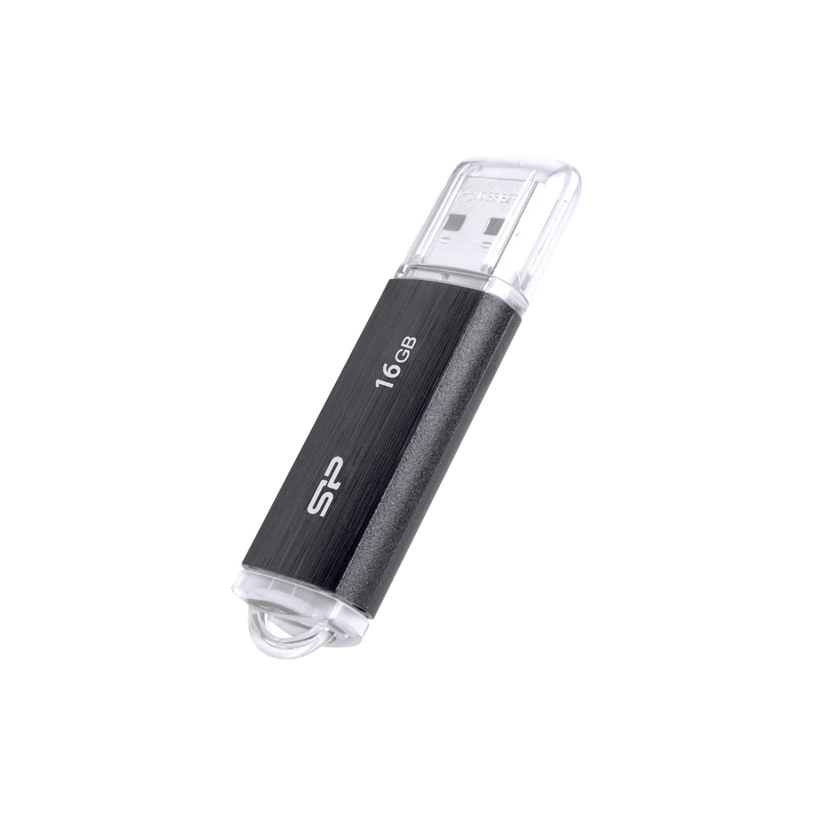 USB флеш накопичувач Silicon Power 64GB Ultima U02 Black USB 2.0 (SP064GBUF2U02V1K) зображення 2