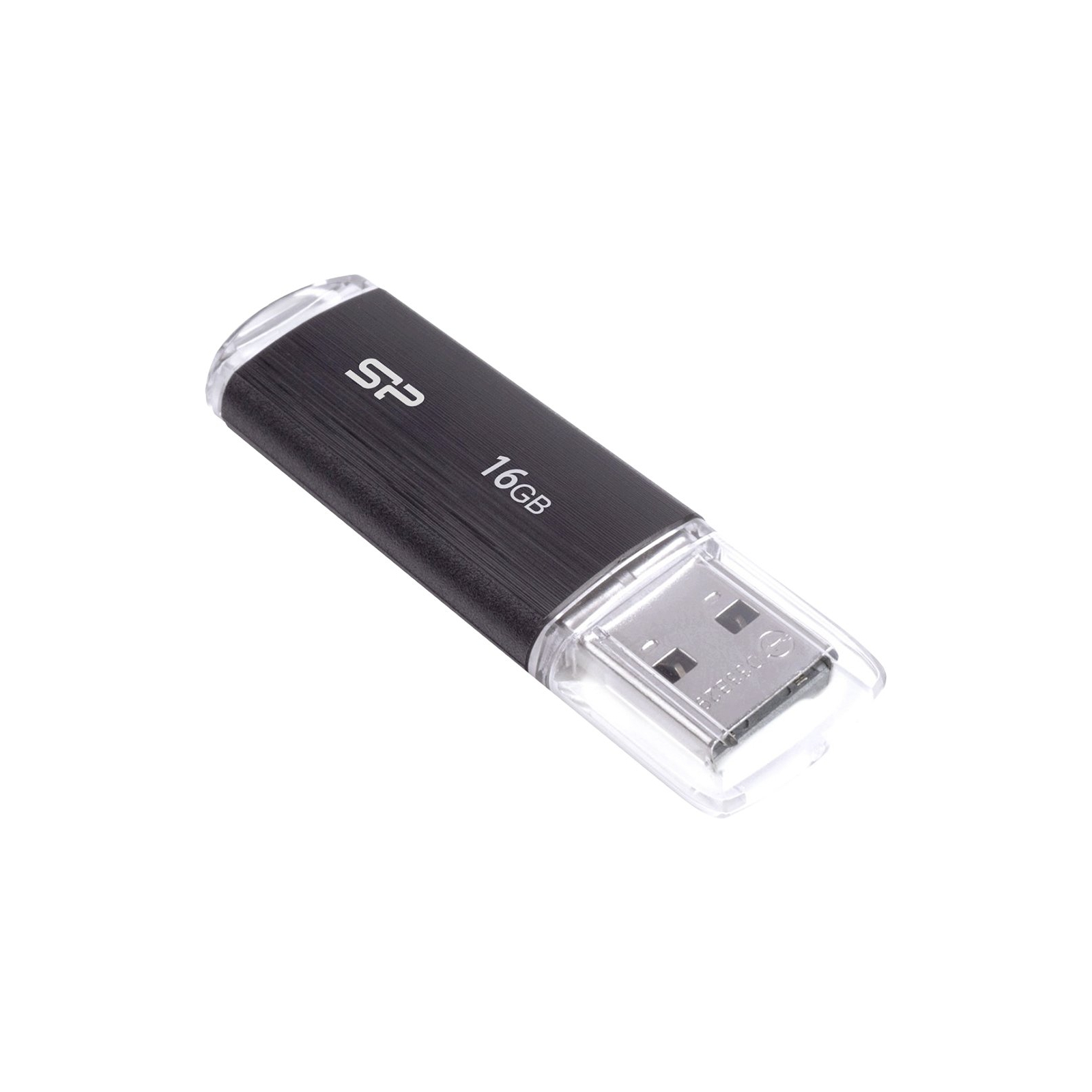 USB флеш накопичувач Silicon Power 16GB Ultima U02 Black USB 2.0 (SP016GBUF2U02V1K) зображення 3