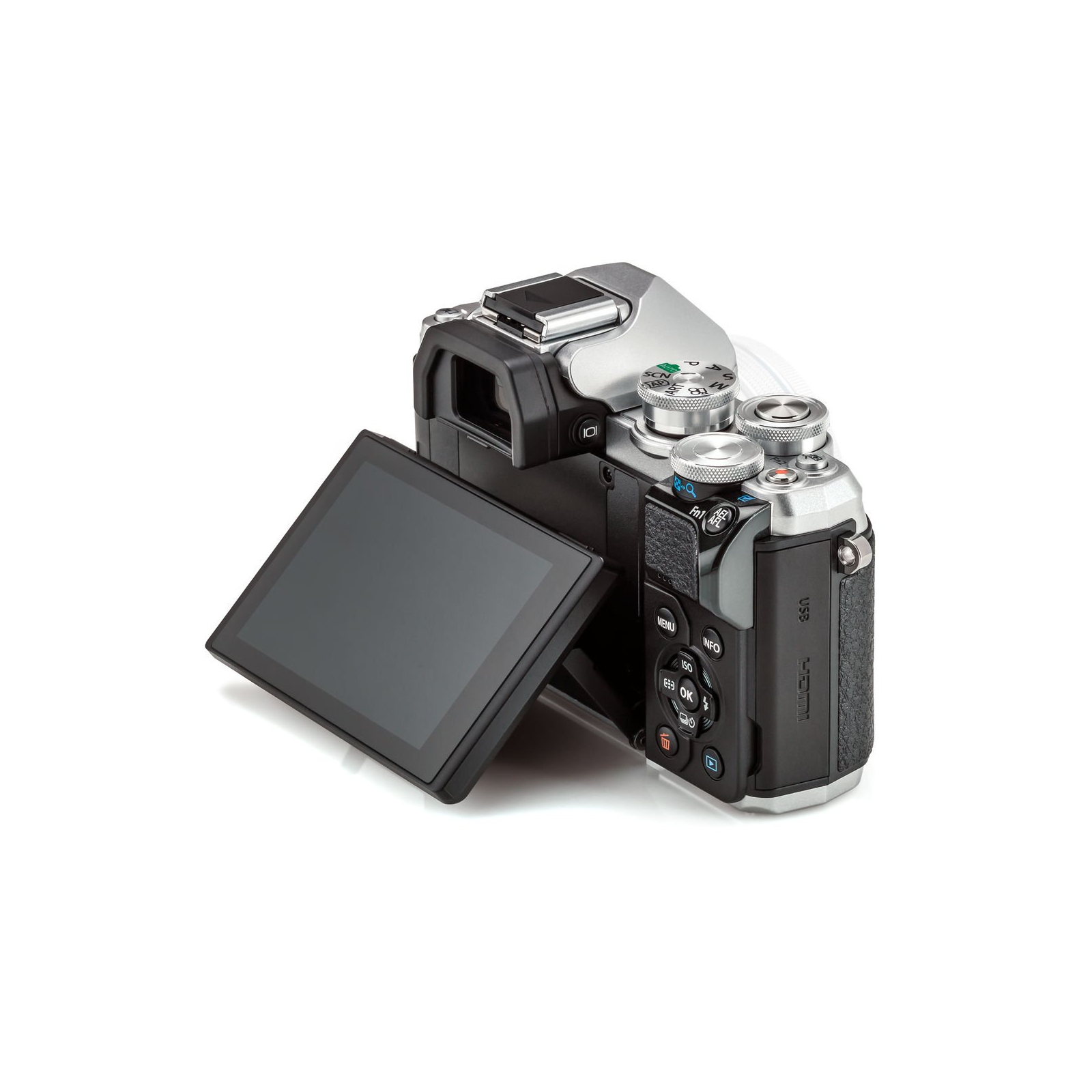 Цифровий фотоапарат Olympus E-M10 mark III Body silver (V207070SE000) зображення 10