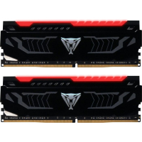 Модуль памяти для компьютера DDR4 16GB (2x8GB) 3000 MHz LED SERIES RED Patriot (PVLR416G300C5K)