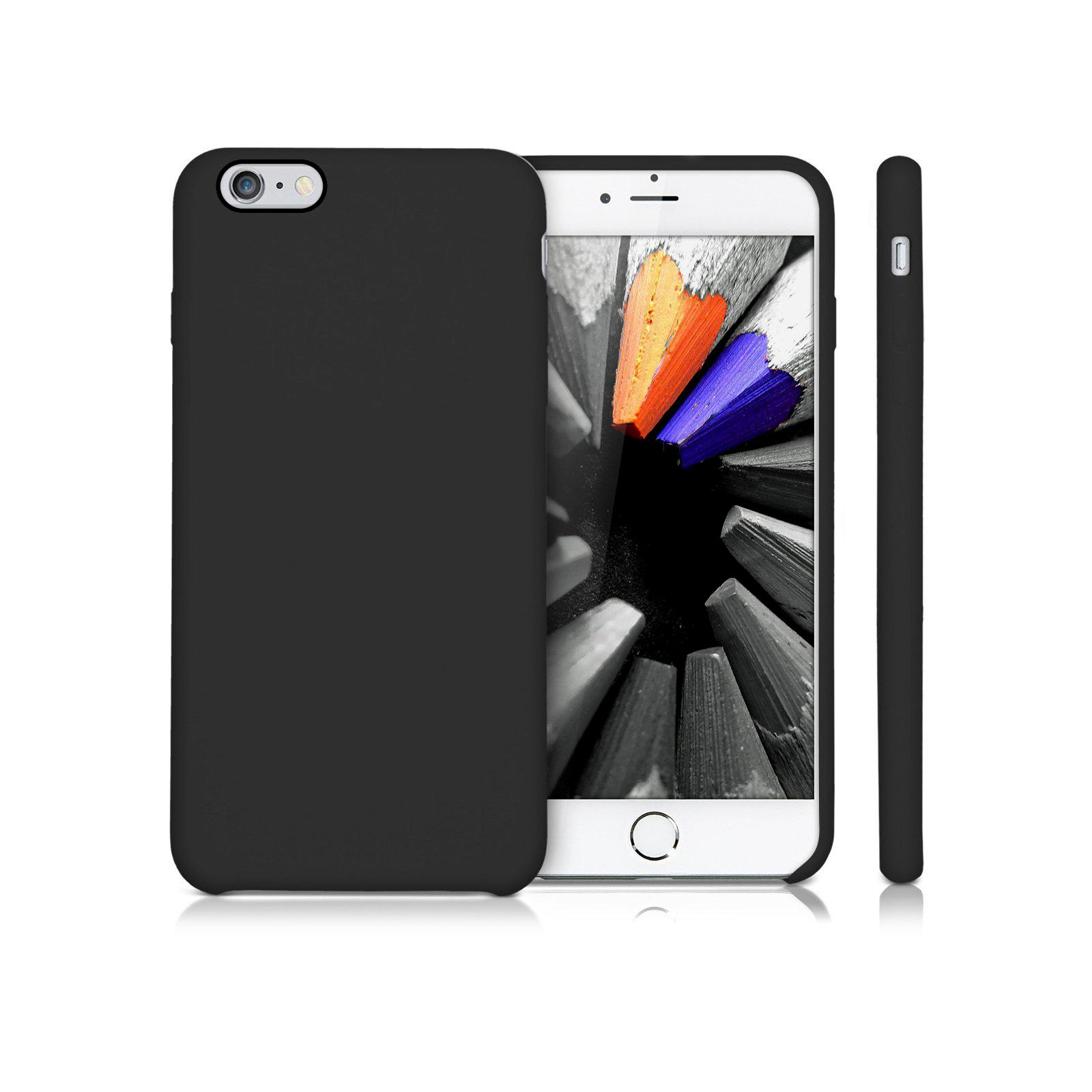 Чохол до мобільного телефона Laudtec для iPhone 6/6s Plus liquid case (black) (LT-I6PLC) зображення 6