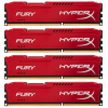 Модуль памяти для компьютера DDR4 32GB (4x8GB) 2933 MHz HyperX FURY Red Kingston Fury (ex.HyperX) (HX429C17FR2K4/32)