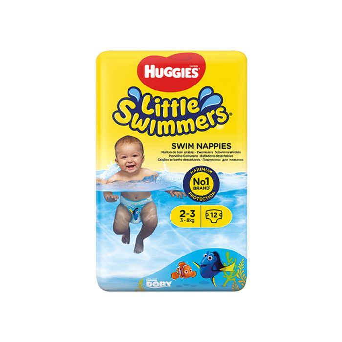 Підгузки Huggies Little Swimmer 2-3 12 шт (5029053537795) зображення 2