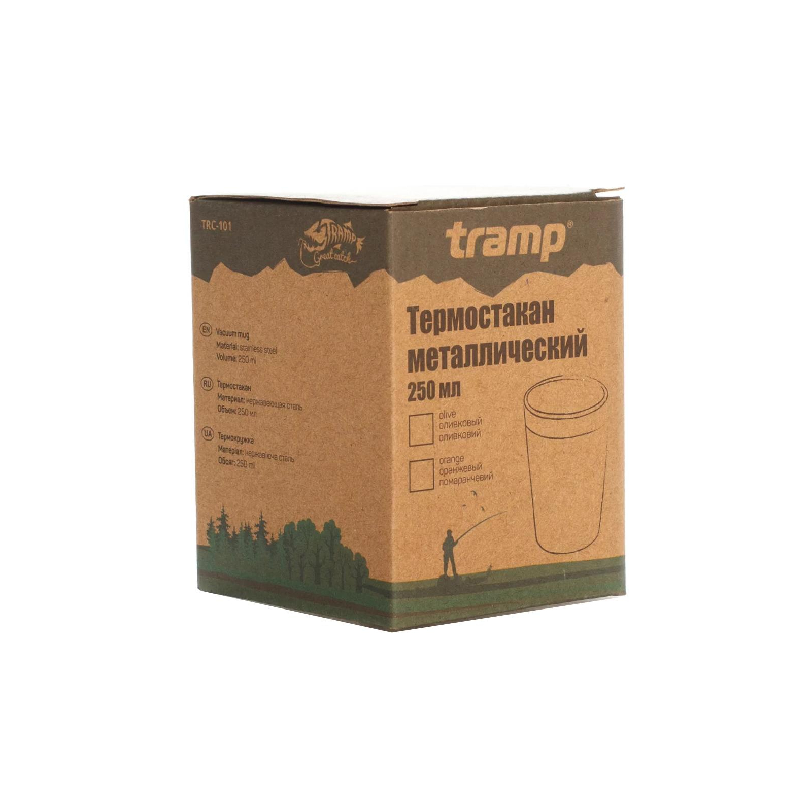 Термокружка Tramp 250мл оливковая (TRC-101 olive) изображение 4