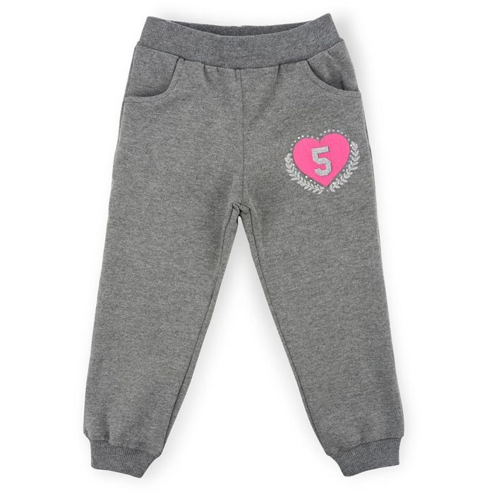 Спортивний костюм дитячий Breeze із серцем (9347-140G-pink) зображення 3