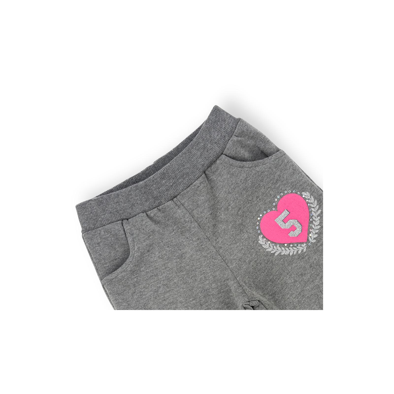 Спортивний костюм Breeze із серцем (9347-140G-pink) зображення 8