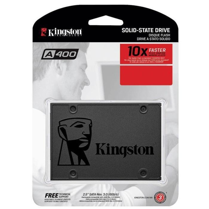 Накопитель SSD 2.5" 240GB Kingston (SA400S37/240G) изображение 4