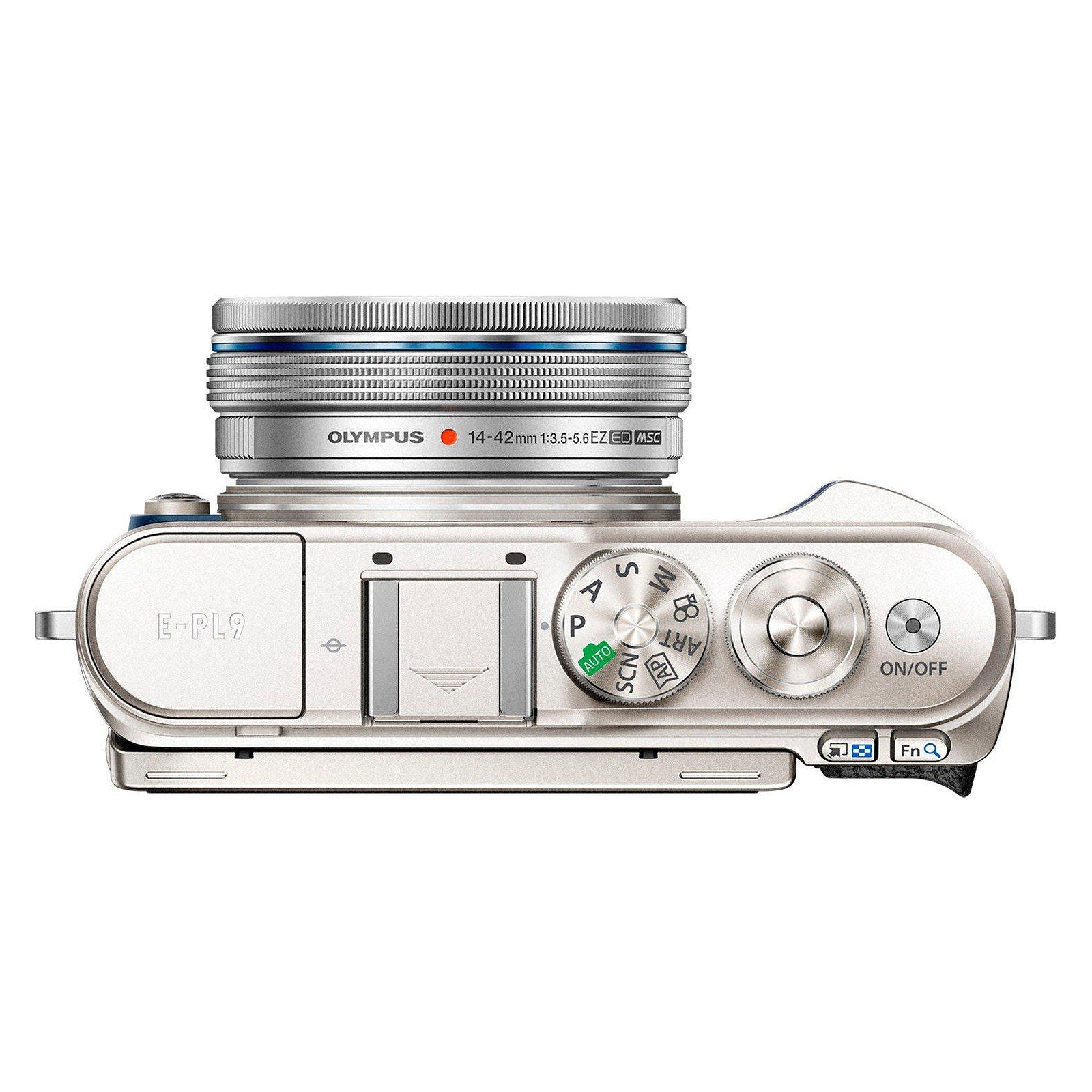 Цифровой фотоаппарат Olympus E-PL9 14-42 mm Pancake Zoom Kit white/silver (V205092WE000) изображение 3
