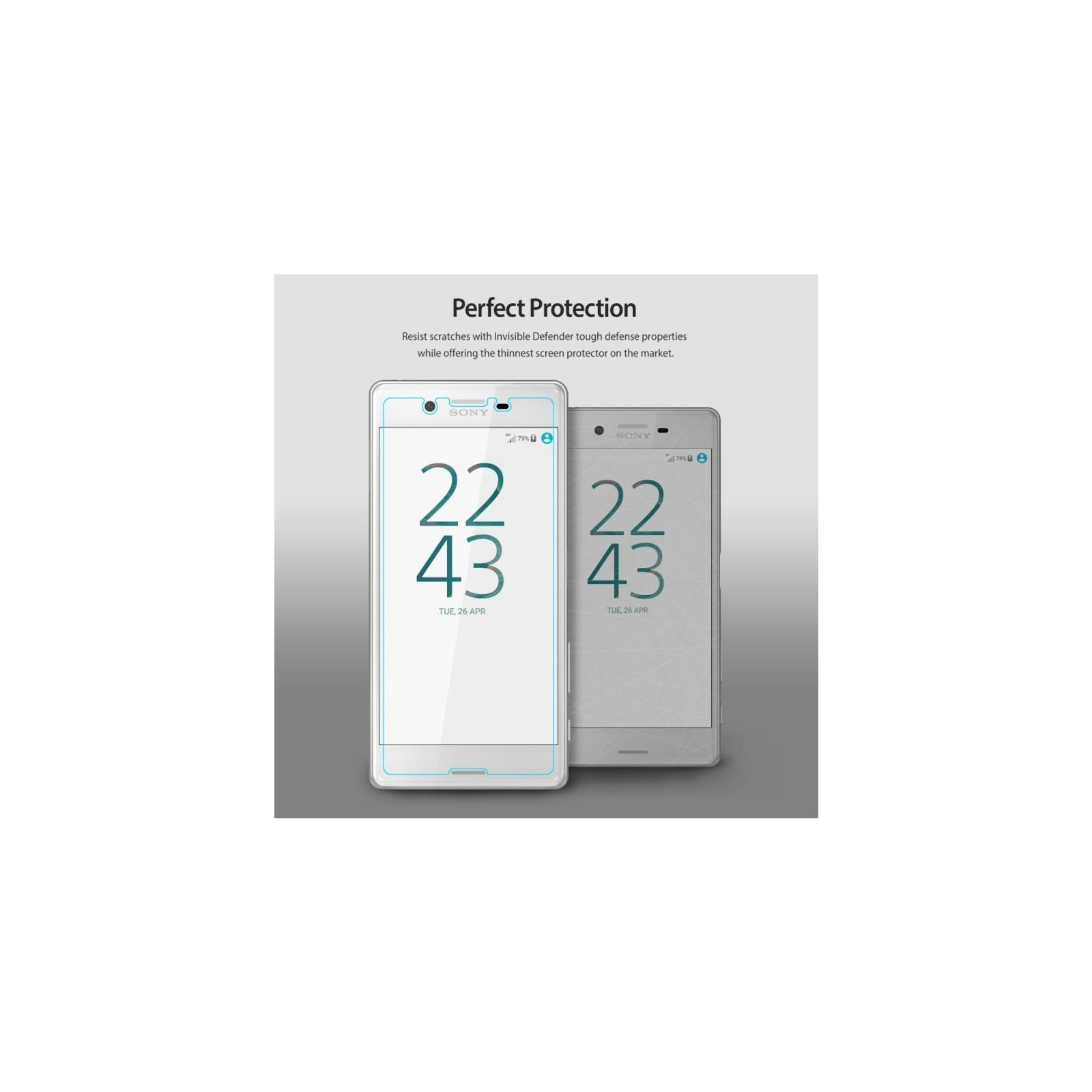 Пленка защитная Ringke для телефона Sony Xperia X / X Performance (RSP4469) изображение 3
