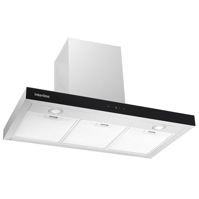 Вытяжка кухонная Interline CUBA X/BL 90 TB/2/T