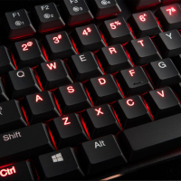 Клавиатура Modecom Volcano Blade Ultra Thin RU (Kailh Low Profile Brown Switch (K-MC-BLADE-BROWN-RU) изображение 6