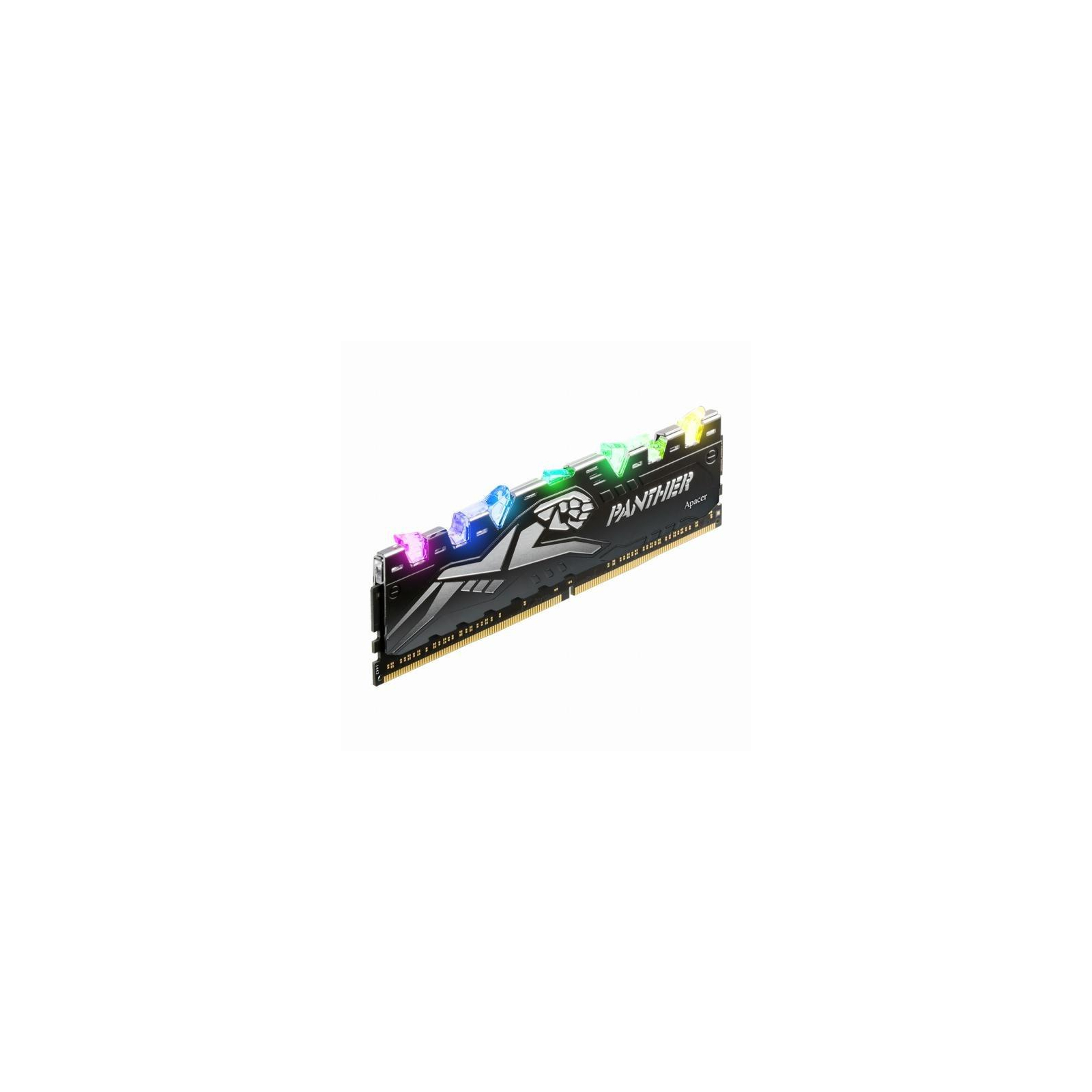 Модуль пам'яті для комп'ютера DDR4 8GB 2666 MHz Panther Rage RGB Silver Apacer (EK.08G2V.GQN) зображення 2