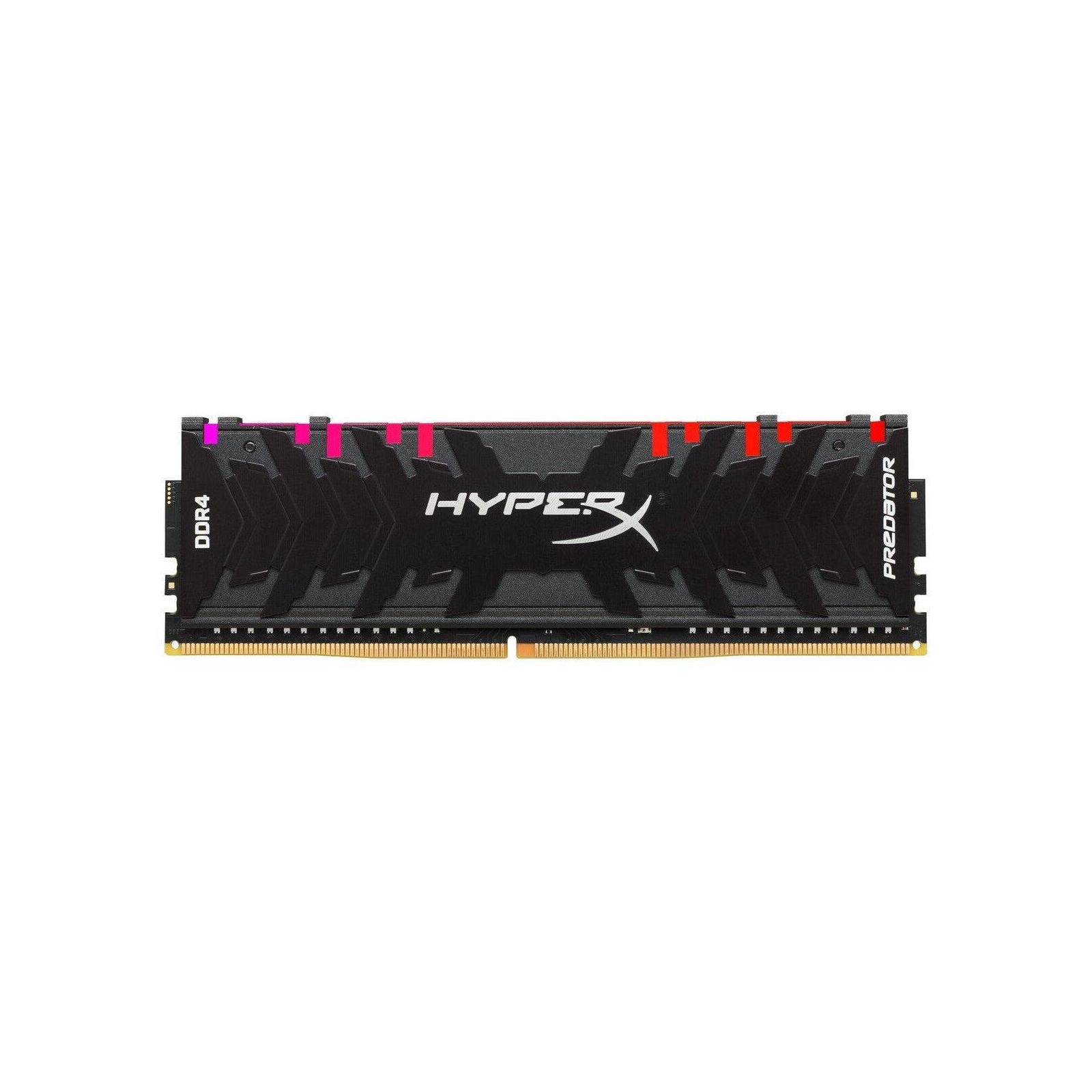 Модуль пам'яті для комп'ютера DDR4 8GB 3200 MHz HyperX Predator RGB Kingston Fury (ex.HyperX) (HX432C16PB3A/8)