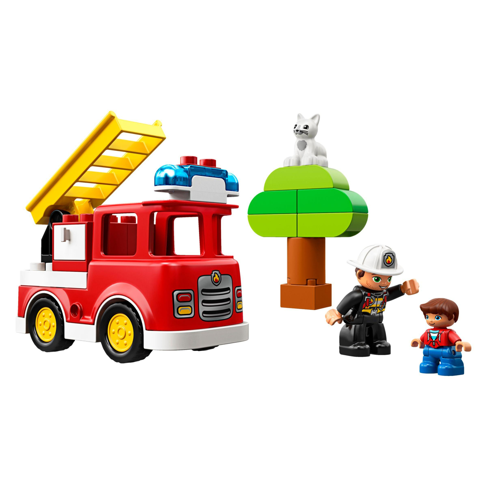 Конструктор LEGO DUPLO Пожарная машина 21 деталь (10901) изображение 2