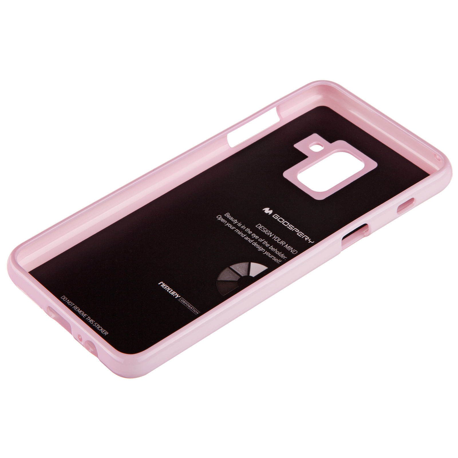 Чохол до мобільного телефона Goospery Jelly Case Samsung Galaxy A8 A530 Pink (8809550384125) зображення 2