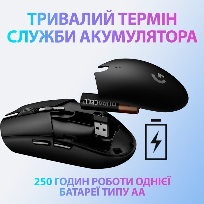 Мышка Logitech G305 Lightspeed Lilac (910-006022) изображение 4