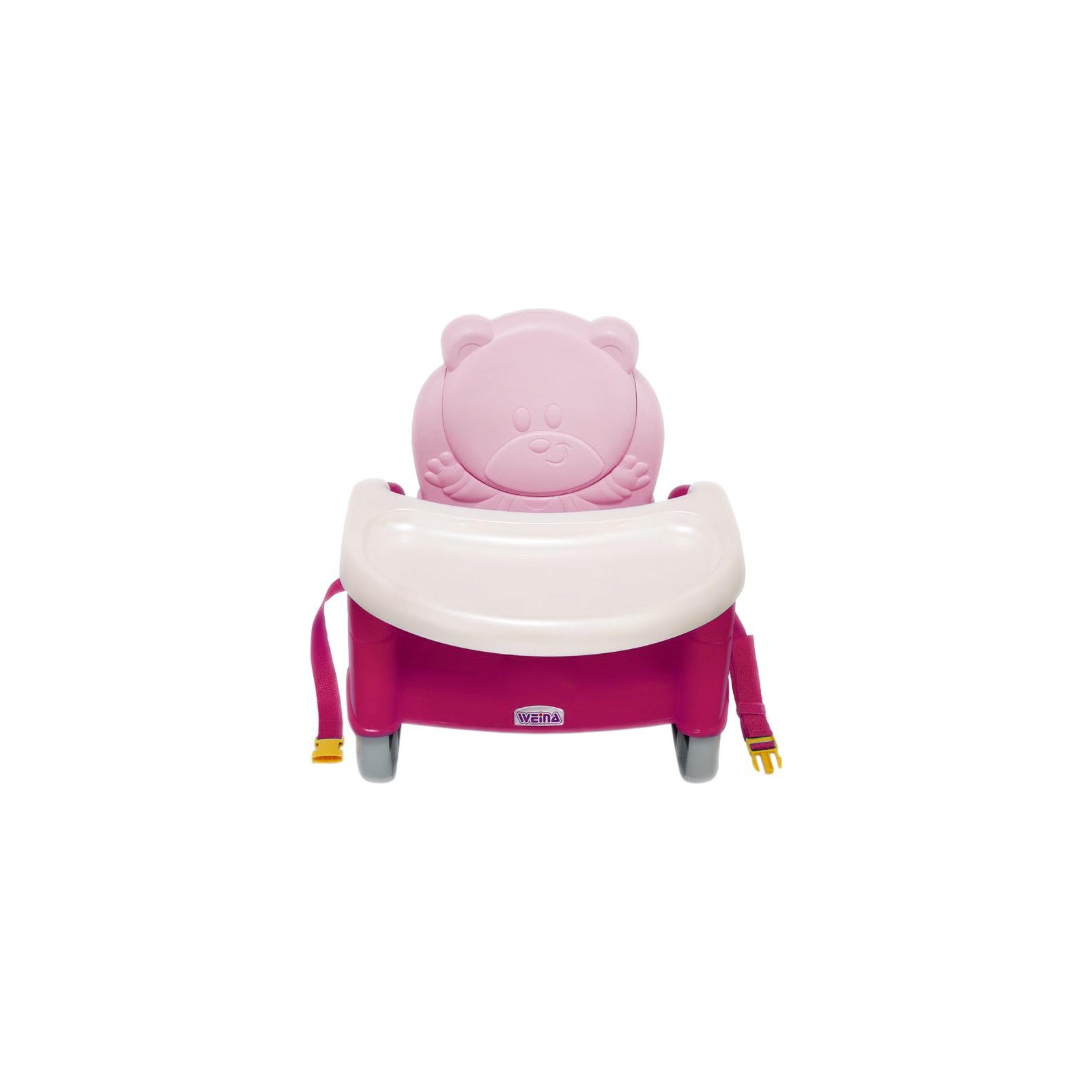 Стульчик для кормления Weina бустер Teddy Bear, розовый (4019.02) изображение 2