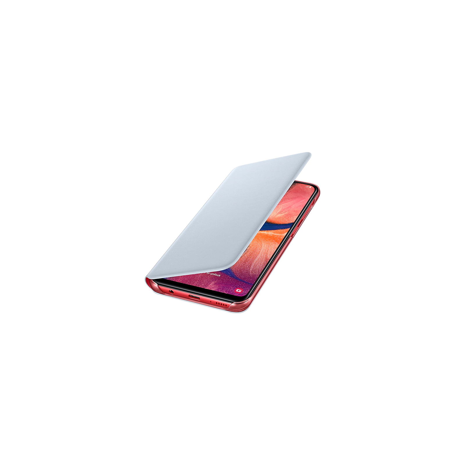 Чехол для мобильного телефона Samsung Galaxy A20 (A205F) Wallet Cover White (EF-WA205PWEGRU) изображение 3
