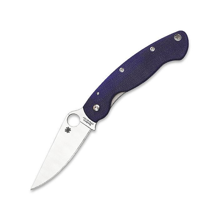 Ніж Spyderco Military, S110V, синий (C36GPDBL)